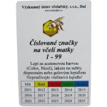 Včelařský výzkumný ústav Dol Opalitové značky na matky sada všech barev – Hledejceny.cz