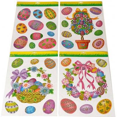 Okenní dek.hologr. 4ass. 42x30 380686 – Zbozi.Blesk.cz