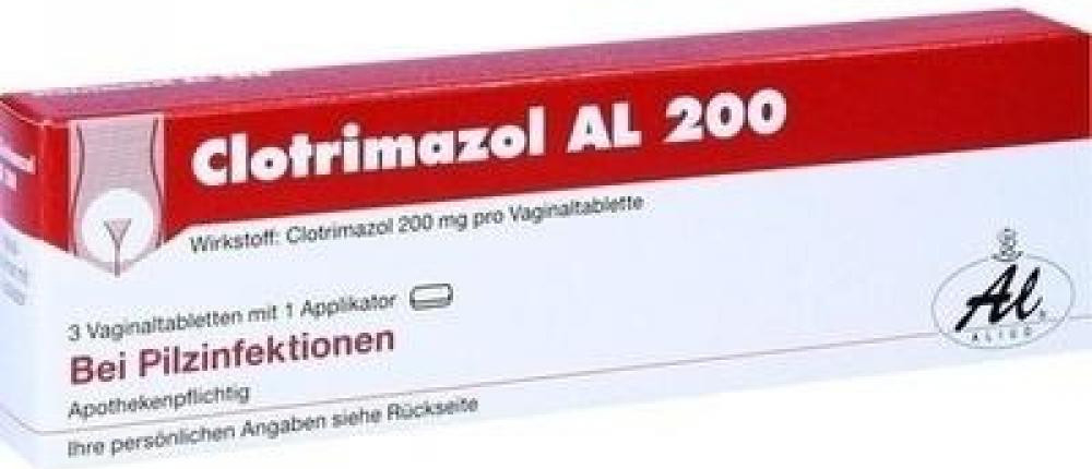 Clotrimazol AL 200 vag.tbl. 3 x 200 mg+apl od 79 Kč - Heureka.cz