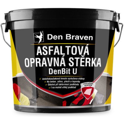 Den Braven Asfaltová opravná stěrka Den Braven DenBit U 10 kg – Zboží Mobilmania