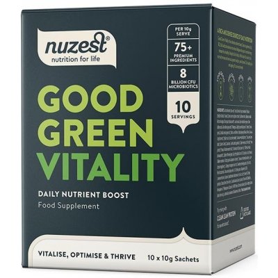 Nuzest GOOD GREEN VITALITY 10 x 10 g – Hledejceny.cz