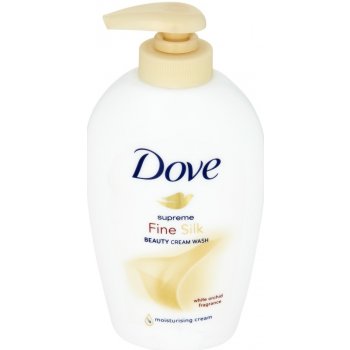 Dove Supreme Fine Silk krémové tekuté mýdlo dávkovač 250 ml