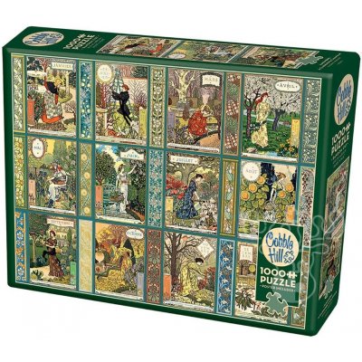 COBBLE HILL Jardiniere: Zahradnický kalendář 1000 dílků – Zboží Dáma