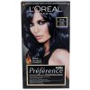 Barva na vlasy L'Oréal Préférence Féria P12 Intenzivní černomodrá barva na vlasy