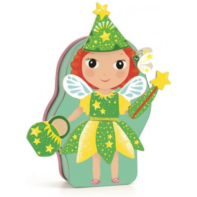 Djeco magnetická skládačka Víla – Sleviste.cz