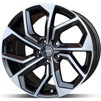 Platin P97 7x18 5x112 ET43 black polished | Zboží Auto