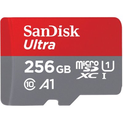 Sandisk MicroSDXC UHS-I U1 256 GB SDSQUA4-256G-GN6MA – Sleviste.cz