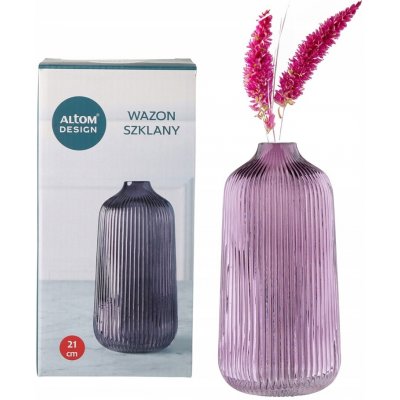 Váza Altom Design sklo 21 cm – Hledejceny.cz