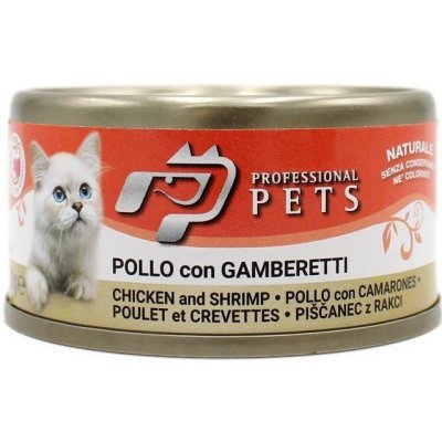 Professional Pets Naturale Cat kuře krevety 70 g – Sleviste.cz