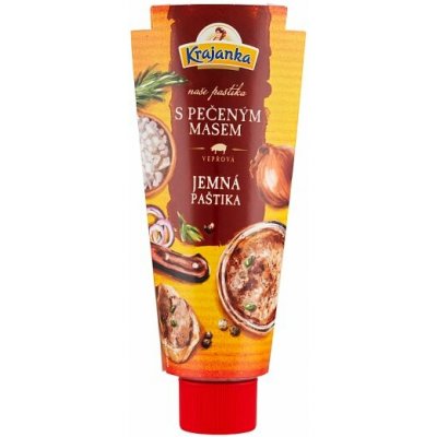 Krajanka Naše paštika s pečeným masem vepřová jemná 120 g – Sleviste.cz