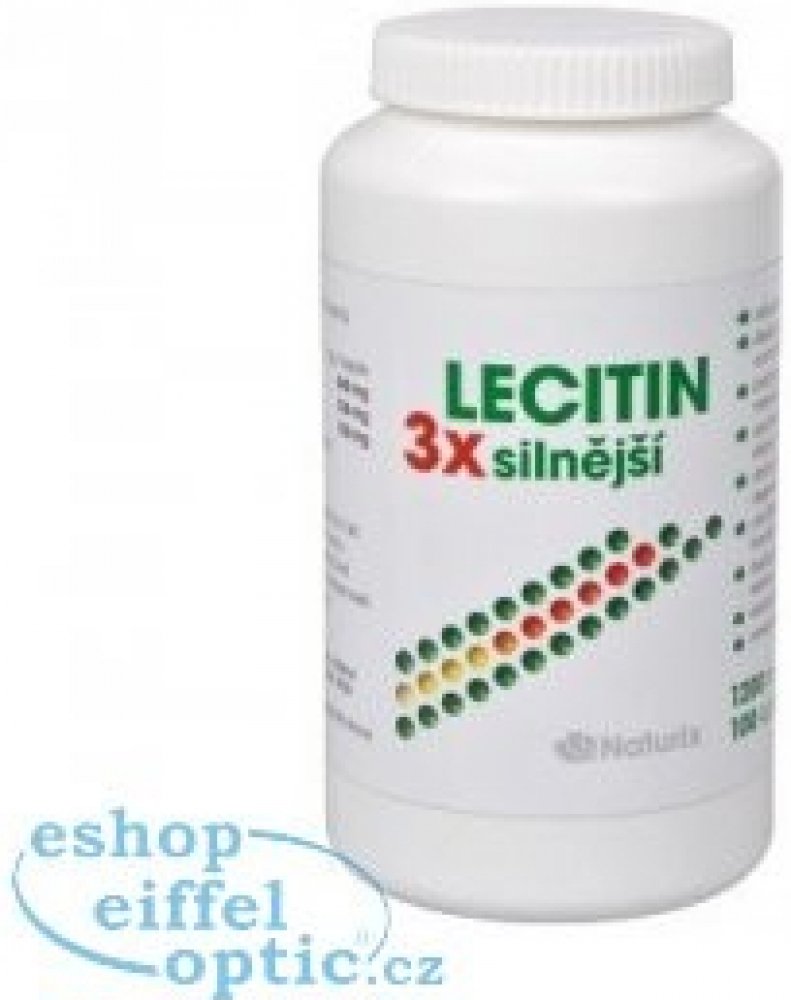 Naturix LLC. Lecitin 1200 mg 3 x silnější 100 kapslí