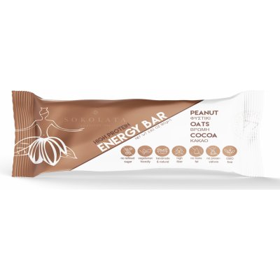 SOKOLATA AGAPITOS Energetická tyčinka 80g – Zboží Mobilmania