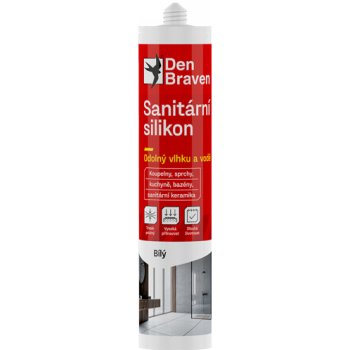 Den Braven SL sanitární silikon 310g bílý