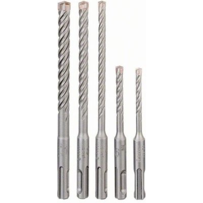 BOSCH Sada vrtáků SDS plus-5X, 5 ks pr. 5/6/6/8/10 mm 2608833910 – Zbozi.Blesk.cz