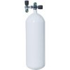 Potápěčské lahve VÍTKOVICE CYLINDERS Potápěčská Lahev 15L / 230 bar Bílá Lahev + Monoventil Botka Gumová