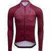 Cyklistický dres Kalas Passion Z1 dlouhý rukáv burgundy pánský