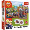 Desková hra Trefl Puzzle 2v1 Puzzle a pexeso Poiarnik Sam 1-39 dílků