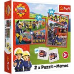 Trefl Puzzle 2v1 Puzzle a pexeso Poiarnik Sam 1-39 dílků – Hledejceny.cz