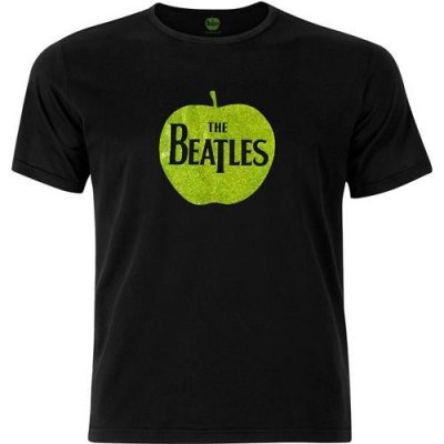 Beatles Apple Logo černé – Zboží Mobilmania