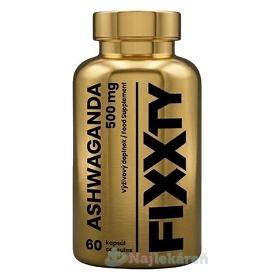 Fixxty Ashwagandha 500 mg 60 kapslí – Hledejceny.cz