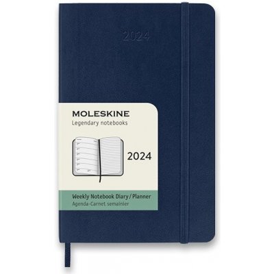 Moleskine 2024 Spiral XL, růžový - Diář