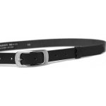 Penny Belts dámský úzký kožený pásek 173-63 černý – Zboží Dáma
