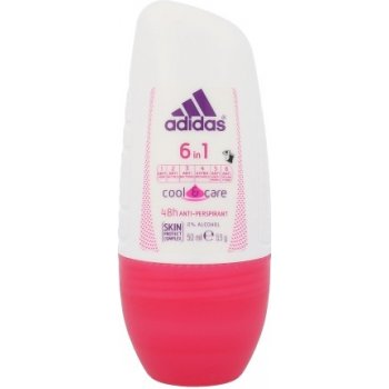 Adidas Cool & Care 48 h 6 v 1 Woman antiperspirant roll-on 50 ml