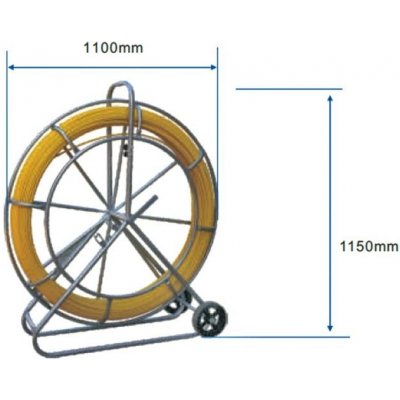 Protahovací pero OEM sklolaminátové ve stojanu 9mm - 200m FGDR-9/200 – Hledejceny.cz