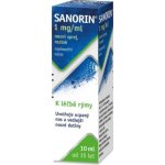 SANORIN NAS 0,5MG/ML NAS SPR SOL 1X10ML – Hledejceny.cz