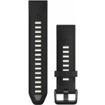 Garmin silikonový QuickFit 20 - Black/Pebble Gray 010-13391-00 – Zboží Živě