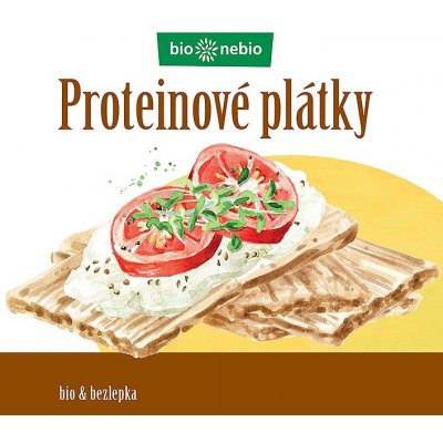 Bionebio Proteinové plátky BIO 100 g – Zboží Mobilmania