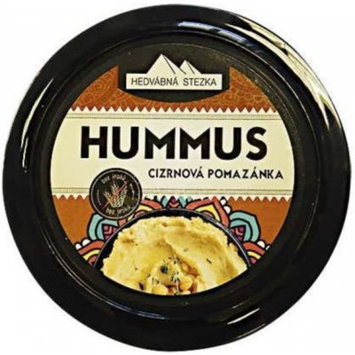 Hedvábná stezka Hummus Cizrnová pomazánka 200 g – Zbozi.Blesk.cz