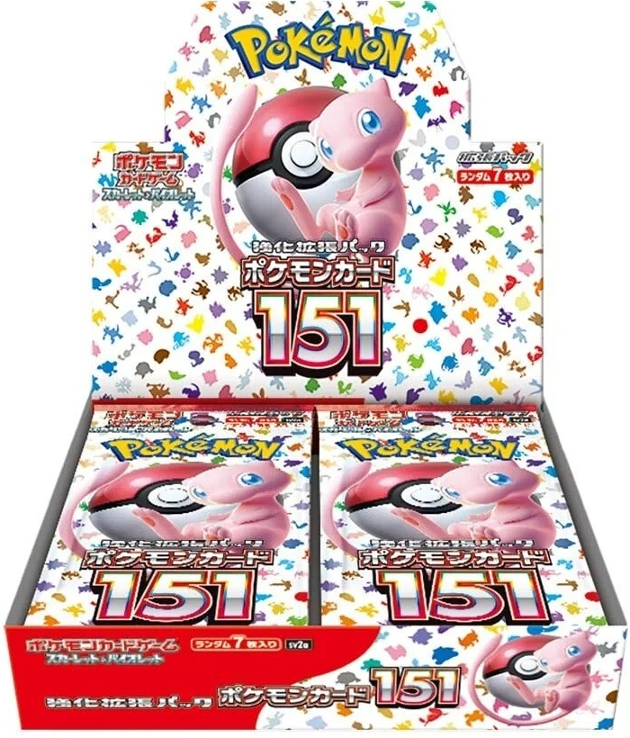 Pokémon TCG Scarlet & Violet 151 Booster Box JAP