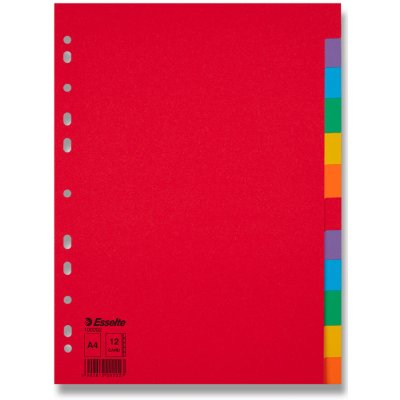 Esselte Economy - papírový rozlišovač - 12 listů – Zboží Dáma
