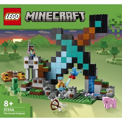 LEGO® Minecraft® 21244 Rytířská základna – Hledejceny.cz