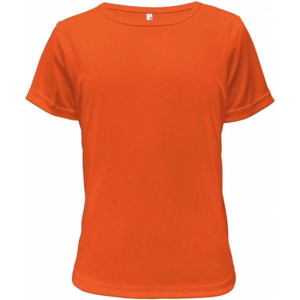 Dětské tričko triko dětské krátký rukáv Alex Fox Montanta oranžové