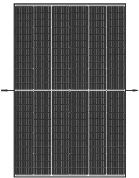 Trina Solar Vertex S 425Wp Fotovoltaický panel s čiernym rámom
