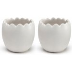 Cooee Design keramika stojánek na vejce white set 2 ks – Zboží Mobilmania