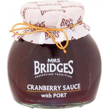 Mrs. Bridges Džem brusinka s Portským vínem 320 g