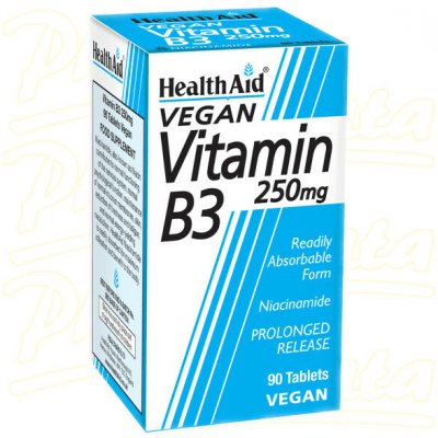 Vitamin B3 Niacin 250 mg 90 tablet – Hledejceny.cz
