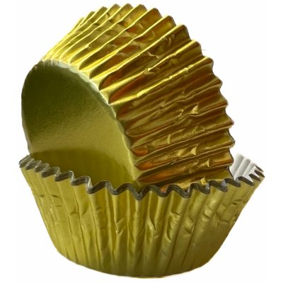 PME košíčky na muffiny metallic gold zlaté 50x30mm 30ks – Zboží Dáma