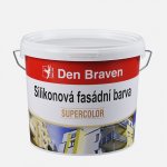 Den Braven Silikonová fasádní barva probarvená, 1.skupina 0,25 - 0,40 kg 7 kg – Zboží Mobilmania