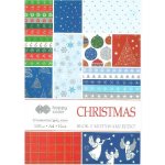 Happy Color Blok effect christmas 150 g/m2 A4 10 listů 17 vzorů HA 3815 2030 X – Zboží Dáma
