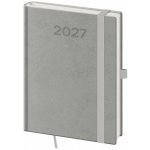 Helma 365 Print Pop B6 týdenní 2027 šedý – Zboží Živě