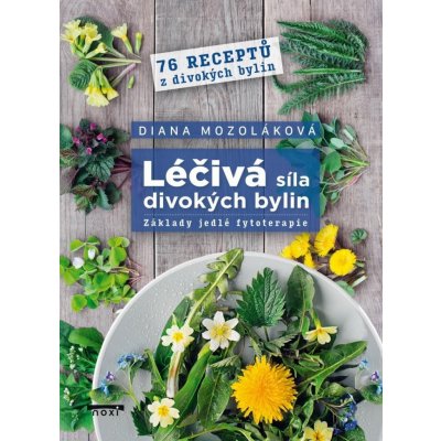 Léčivá síla divokých bylin - Základy jedlé fytoterapie, 76 receptů z divokých bylin - Diana Mozoláková – Zboží Mobilmania