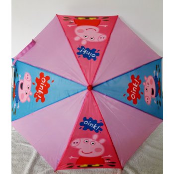 Chanos vystřelovací deštník Peppa Pig Pink