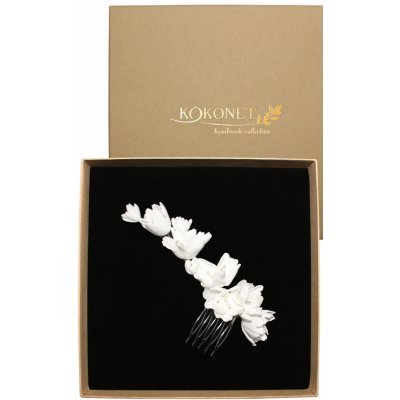 Květinový hřeben FRESJA silver – Sleviste.cz