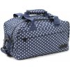 Cestovní tašky a batohy Member's SB-0043A modrá/bílá 14 l