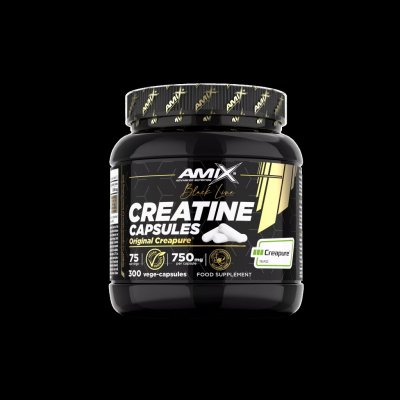 Amix Black Line Creatine Creapure Capsules 300 kapslí – Hledejceny.cz