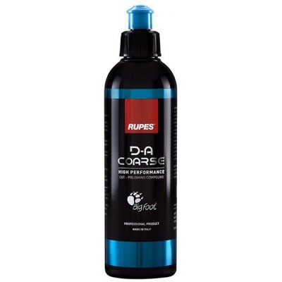 RUPES D-A Coarse High Performance Cut Polishing Compound silná leštící pasta 250 ml – Zboží Mobilmania